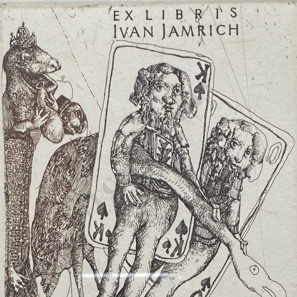 Ex Libris Ivan Jamrich: Alica I.
